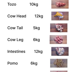 Cow Sharing Package A /kg